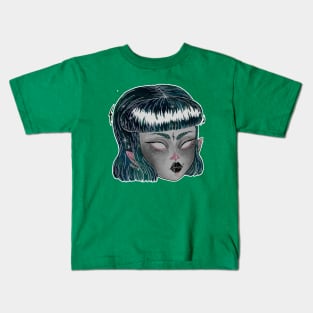 Galaxy Green Kids T-Shirt